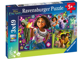Ravensburger 3 x 49pc Jigsaw Puzzle Disney Encanto The Magic Awaits