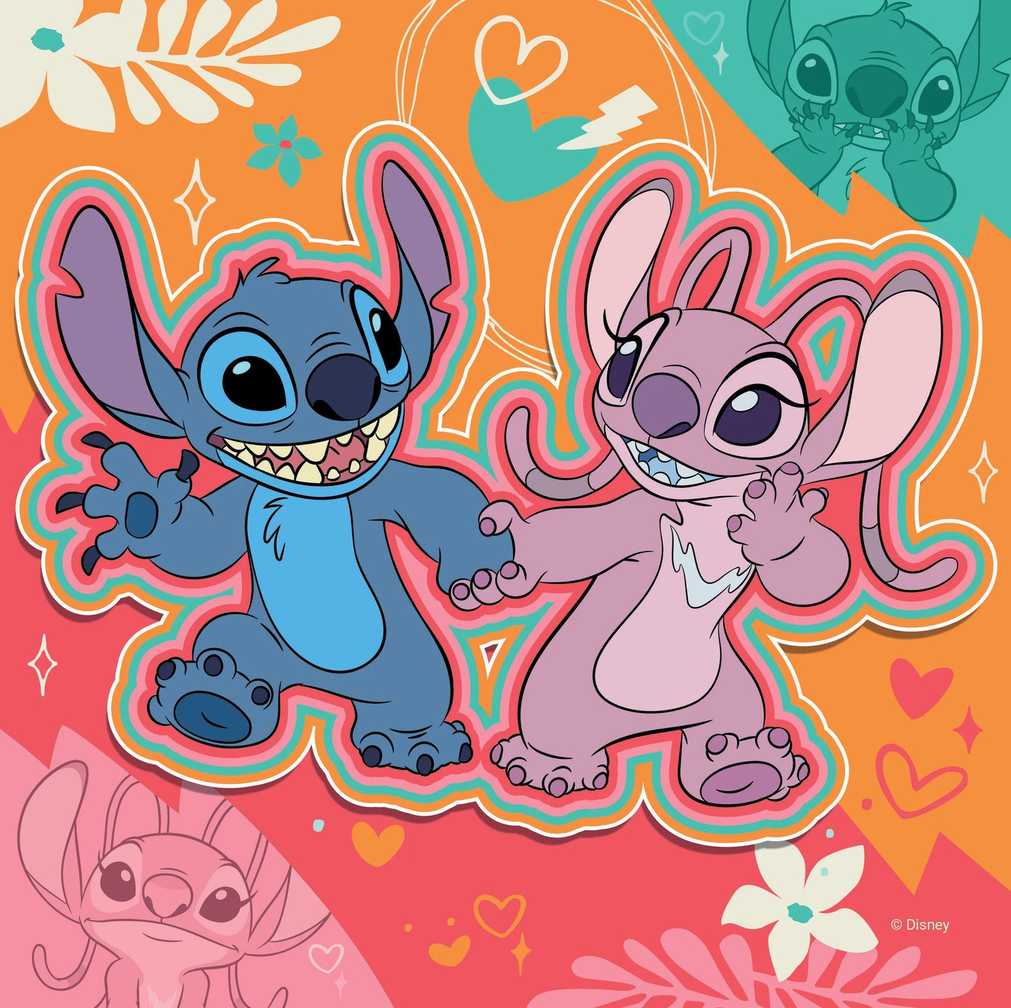 Ravensburger 3 x 49pc Jigsaw Puzzle Stitch Play The Day Away