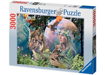 Ravensburger 3000pc Jigsaw Puzzle Lady of the Forest