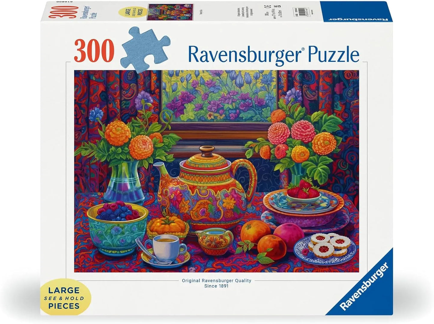 Ravensburger 300pc Large Format Jigsaw Puzzle Time For Tea