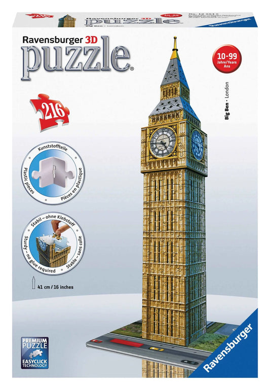 Ravensburger 3D 216pc Jigsaw Puzzle Big Ben