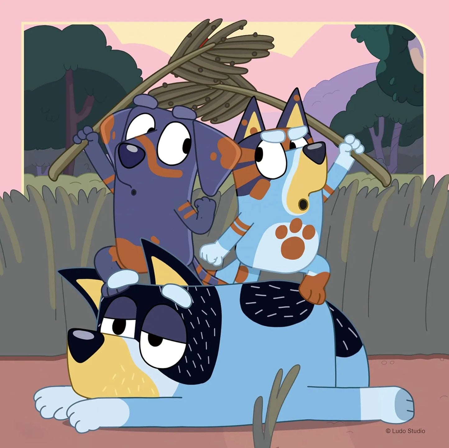 Ravensburger 3x49pc Jigsaw Puzzle Bluey's Adventure