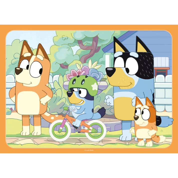 Ravensburger 4 x 42pc Bumper Jigsaw Puzzle Bluey Gotta Be Done