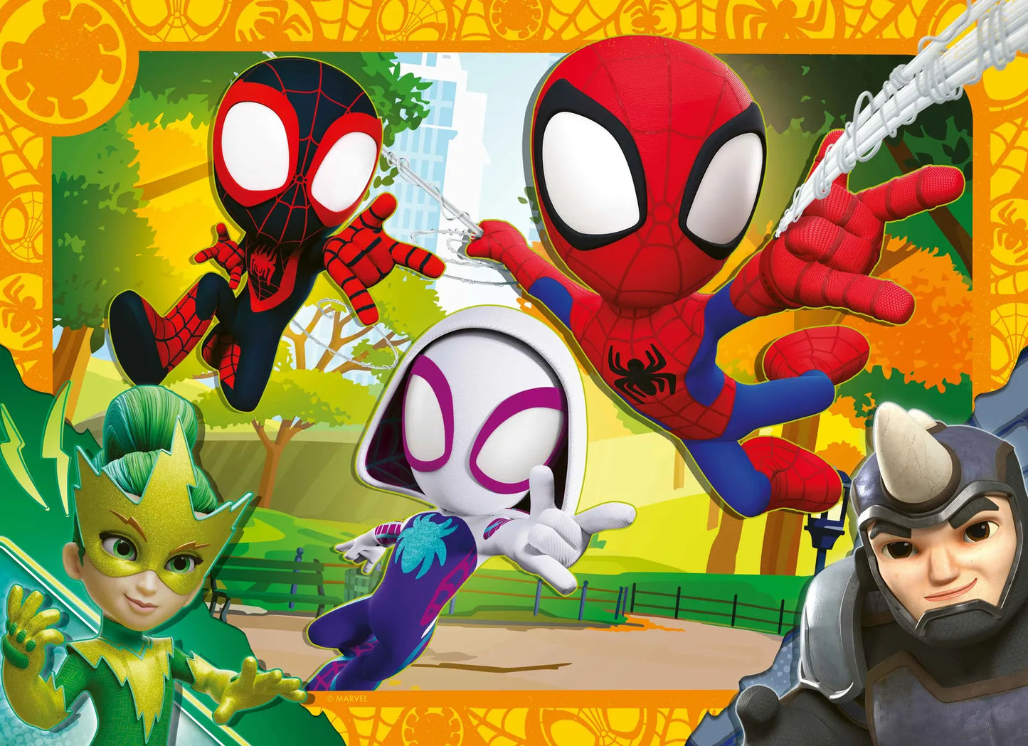 Ravensburger 4 x 42pc Jigsaw Puzzle Spidey & His Friends