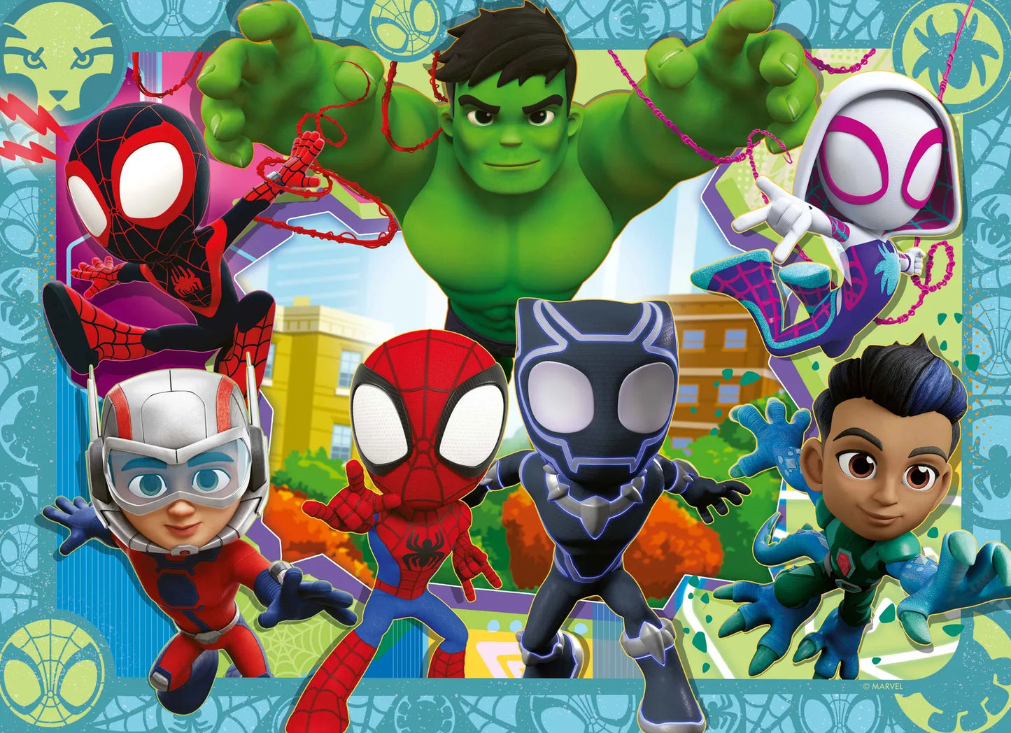 Ravensburger 4 x 42pc Jigsaw Puzzle Spidey & His Friends