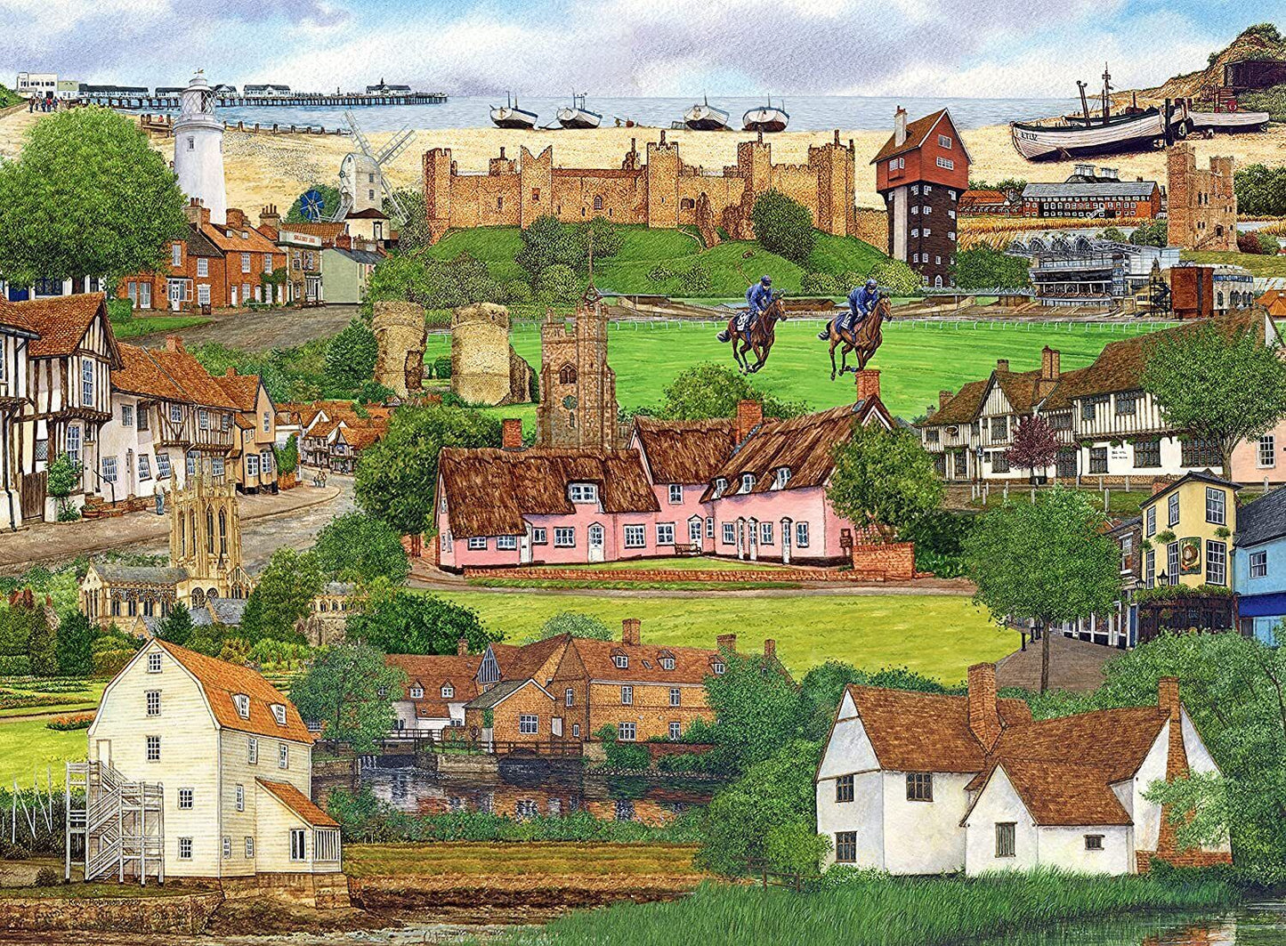 Ravensburger 500pc Jigsaw Puzzle Escape to Suffolk