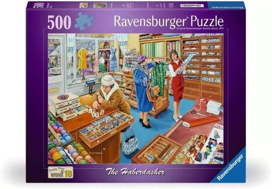 Ravensburger 500pc Jigsaw Puzzle The Haberdasher