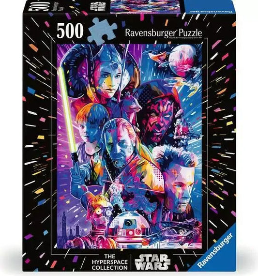 Ravensburger 500pc Jigsaw Puzzle Star Wars Hyperspace Collection The Phantom Menace