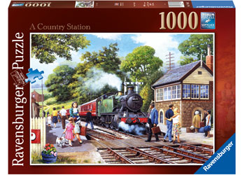 Ravensburger 1000pc Jigsaw Puzzle A Country Station