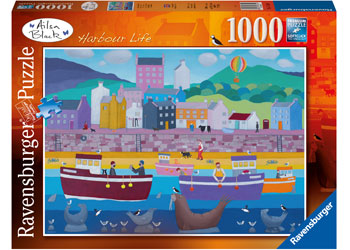 Ravensburger 1000pc Jigsaw Puzzle Alisa Black Harbour Life