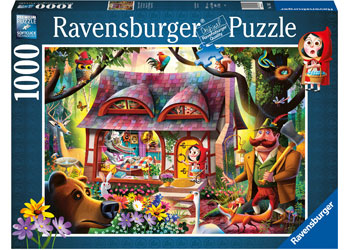 Ravensburger 1000pc Jigsaw Puzzle Come In Red Riding Hood