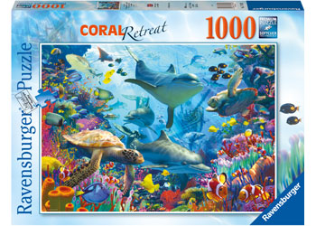 Ravensburger 1000pc Jigsaw Puzzle Coral Reef Retreat