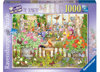 Ravensburger 1000pc Jigsaw Puzzle Cosy Cafe 2 The Secret Garden