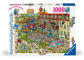 Ravensburger 1000pc Jigsaw Puzzle Holiday Resort 2 The Hotel