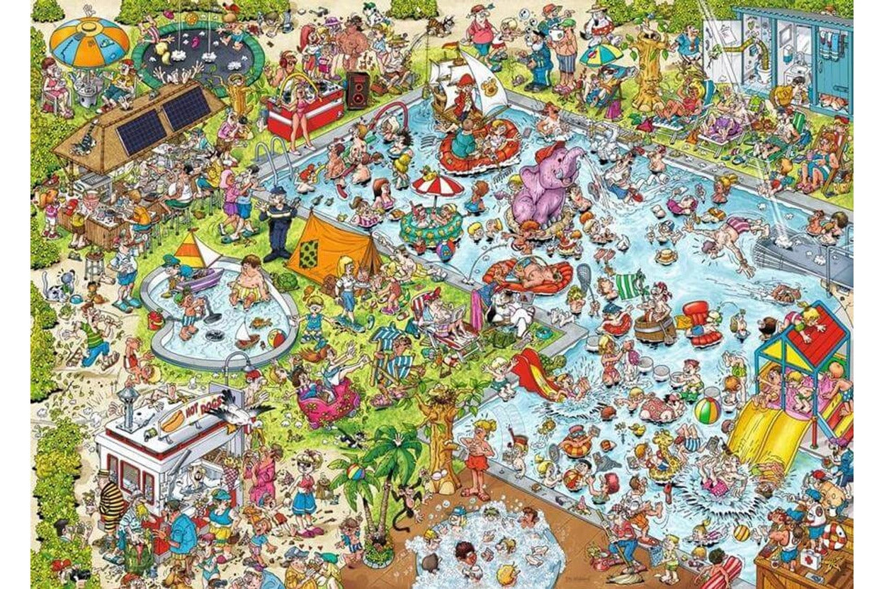 Ravensburger 1000pc Jigsaw Puzzle Holiday Resort The Pool
