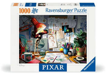 Ravensburger 1000pc Jigsaw Puzzle Pixar Artist's Desk