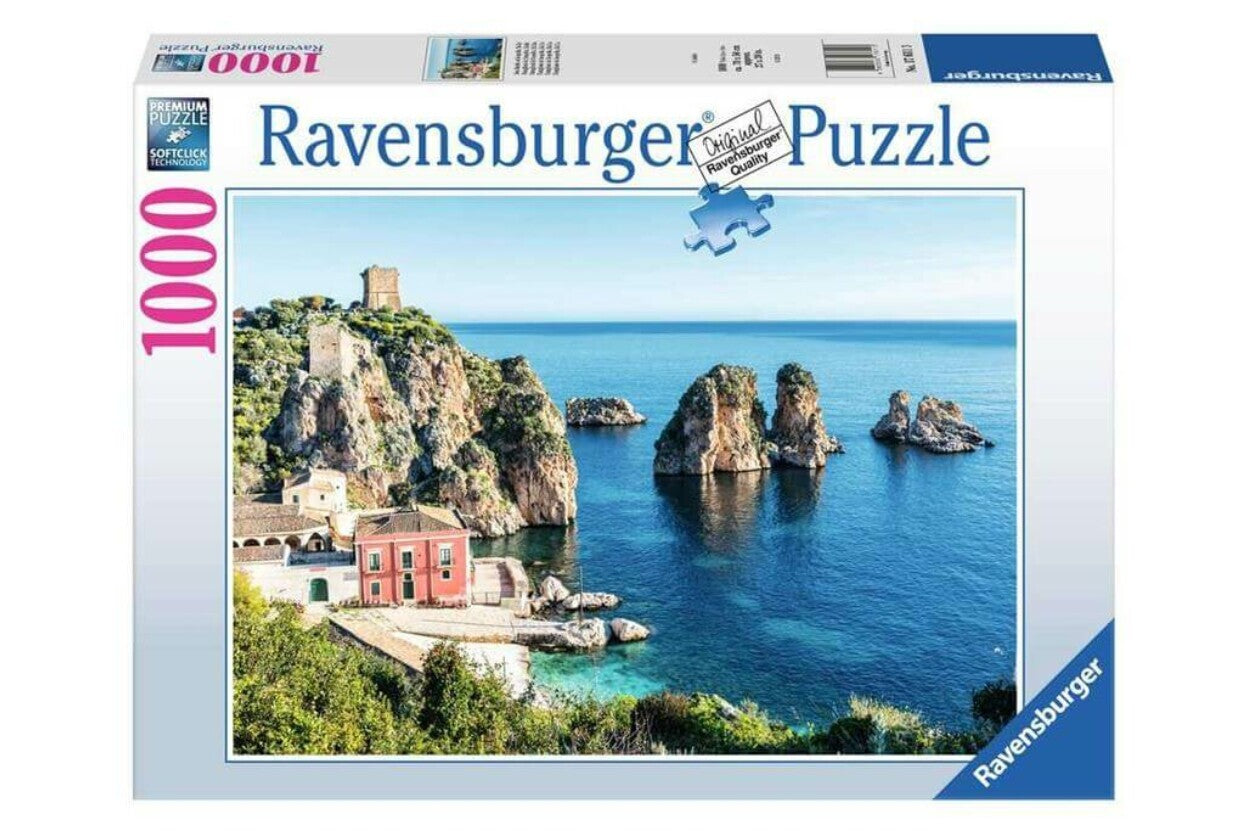 Ravensburger 1000pc Jigsaw Puzzle Sea Stacks at Scopello Sicily