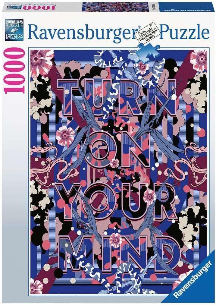 Ravensburger 1000pc Jigsaw Puzzle Turn On Your Mind