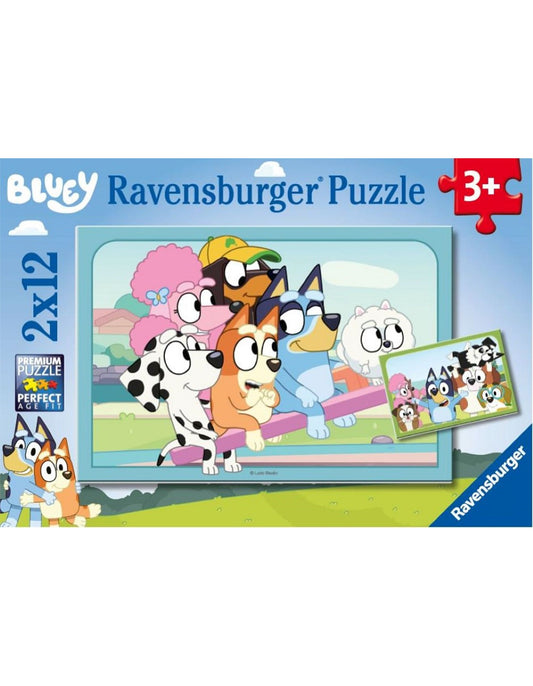 Ravensburger 2x12pc Jigsaw Puzzle Fun with Bluey