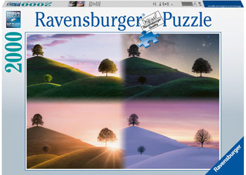 Ravensburger 2000pc Jigsaw Puzzle Atmospheric Trees & Mountains