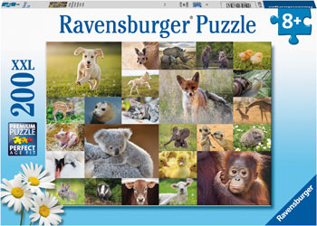 Ravensburger 200pc Jigsaw Puzzle Cute Animals