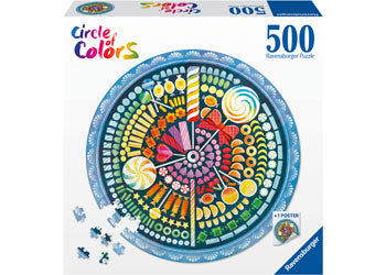 Ravensburger Jigsaw Puzzle 500pc Circle Of Colours Candy