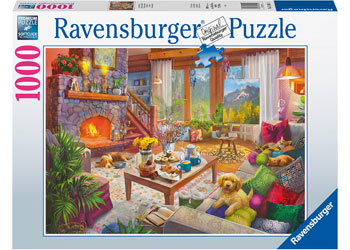 Ravensburger 1000pc Jigsaw Puzzle Cosy Cabin