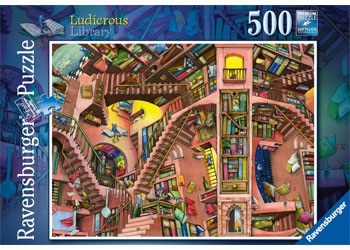 Ravensburger Jigsaw Puzzle 500pc Ludicrous Library