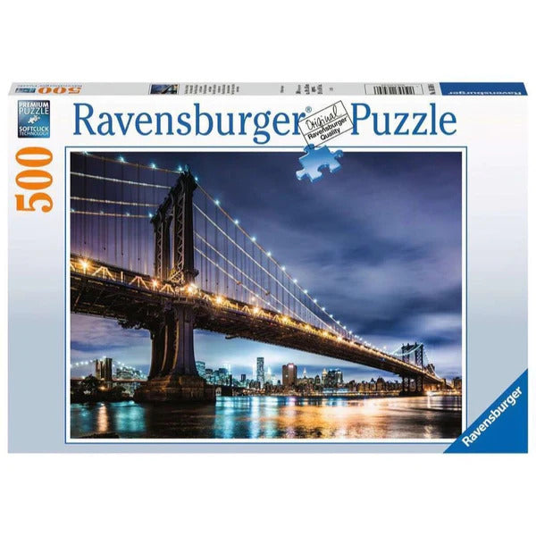 Ravensburger 500pc Jigsaw Puzzle New York The City That Never Sleeps