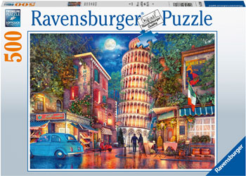 Ravensburger 500pc Jigsaw Puzzle Streets of Pisa