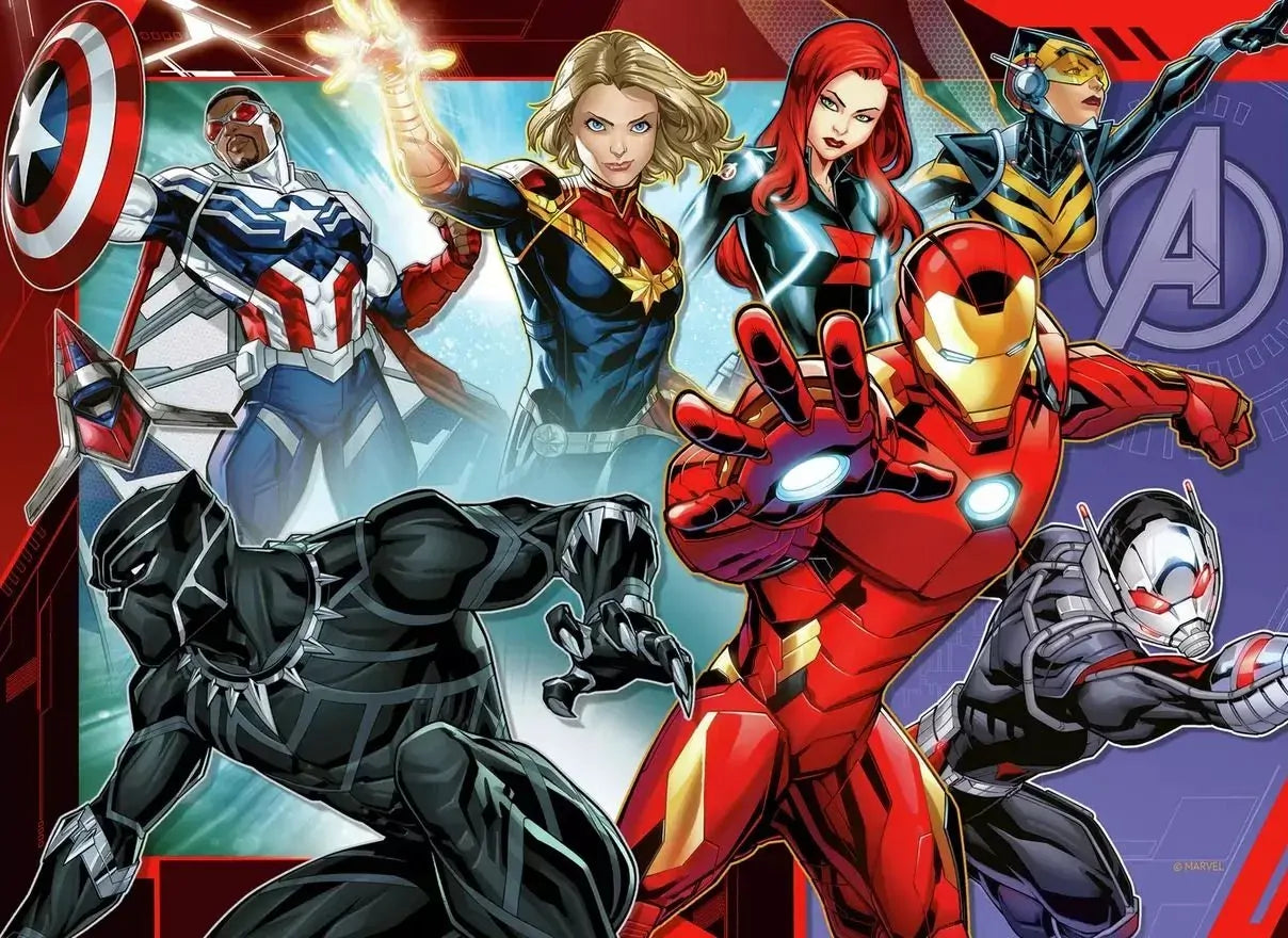 Ravensburger 4 x 100pc Jigsaw Puzzle Marvel Avengers