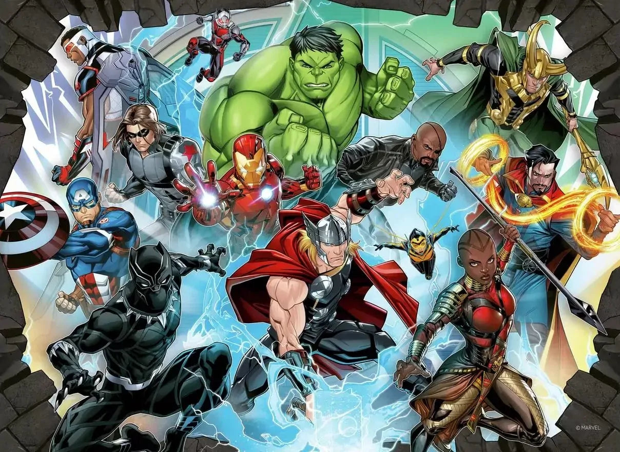 Ravensburger 4 x 100pc Jigsaw Puzzle Marvel Avengers