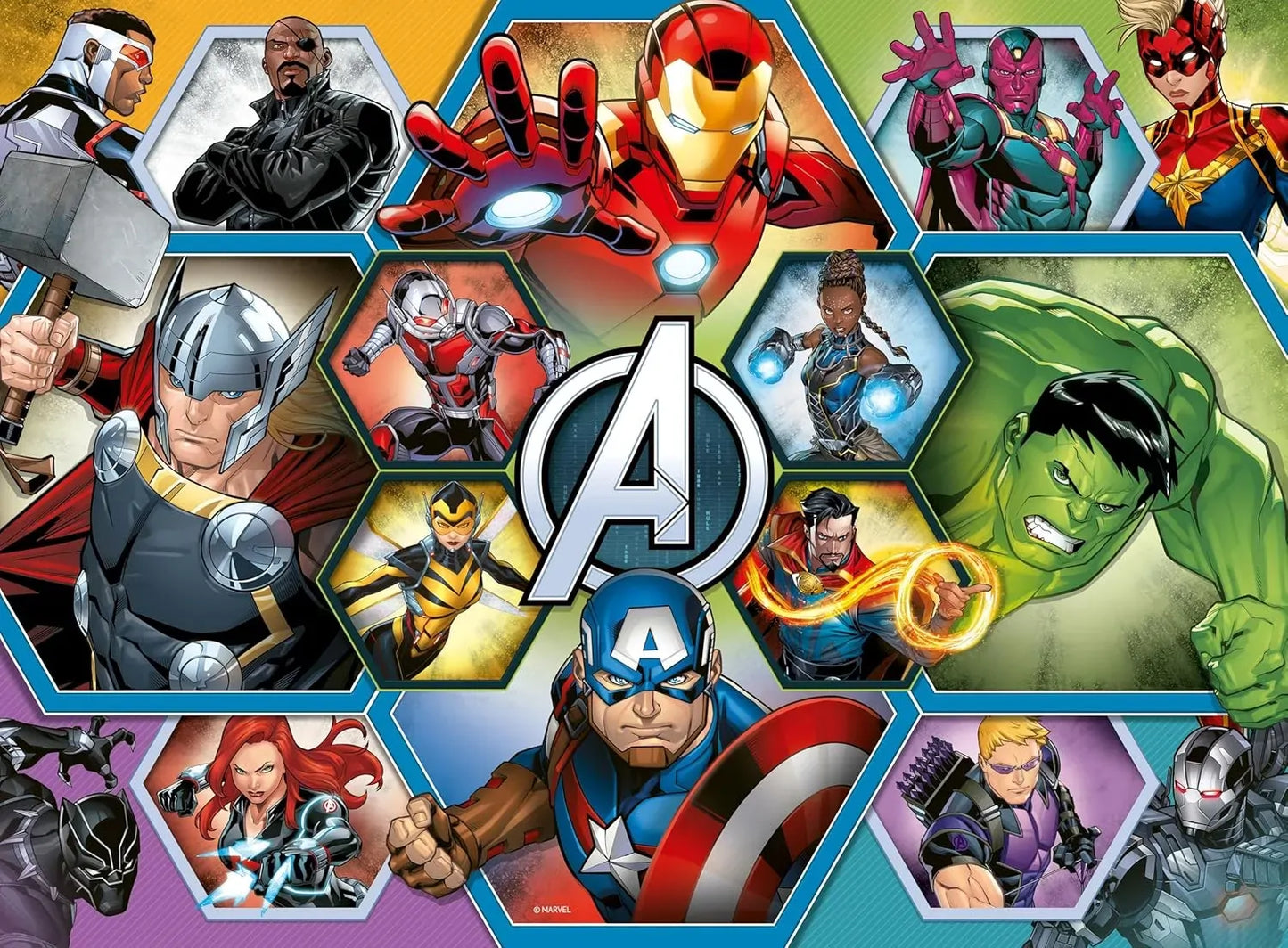 Ravensburger 100pc Jigsaw Puzzle Marvel Earths Mightiest Heroes