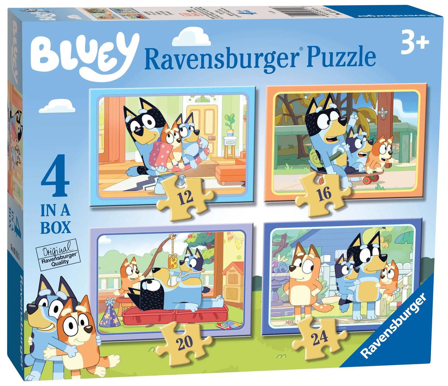 Ravensburger Multi Jigsaw Puzzle Bluey Let's Do This