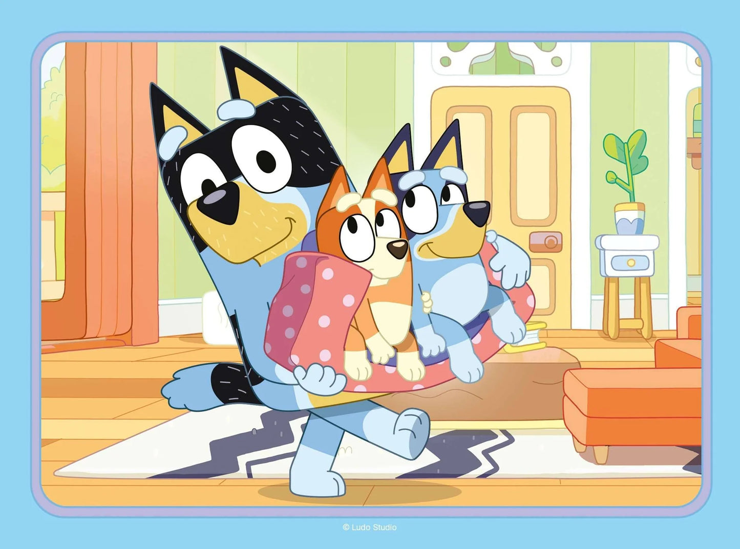 Ravensburger Multi Jigsaw Puzzle Bluey Let's Do This