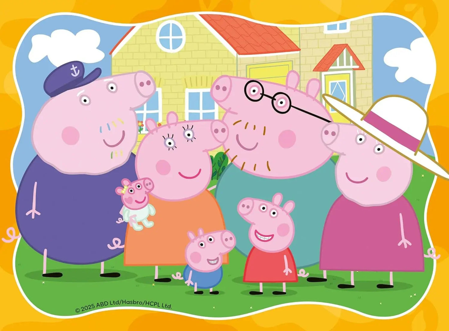 Ravensburger Multi Jigsaw Puzzle Peppa Pig Family Time