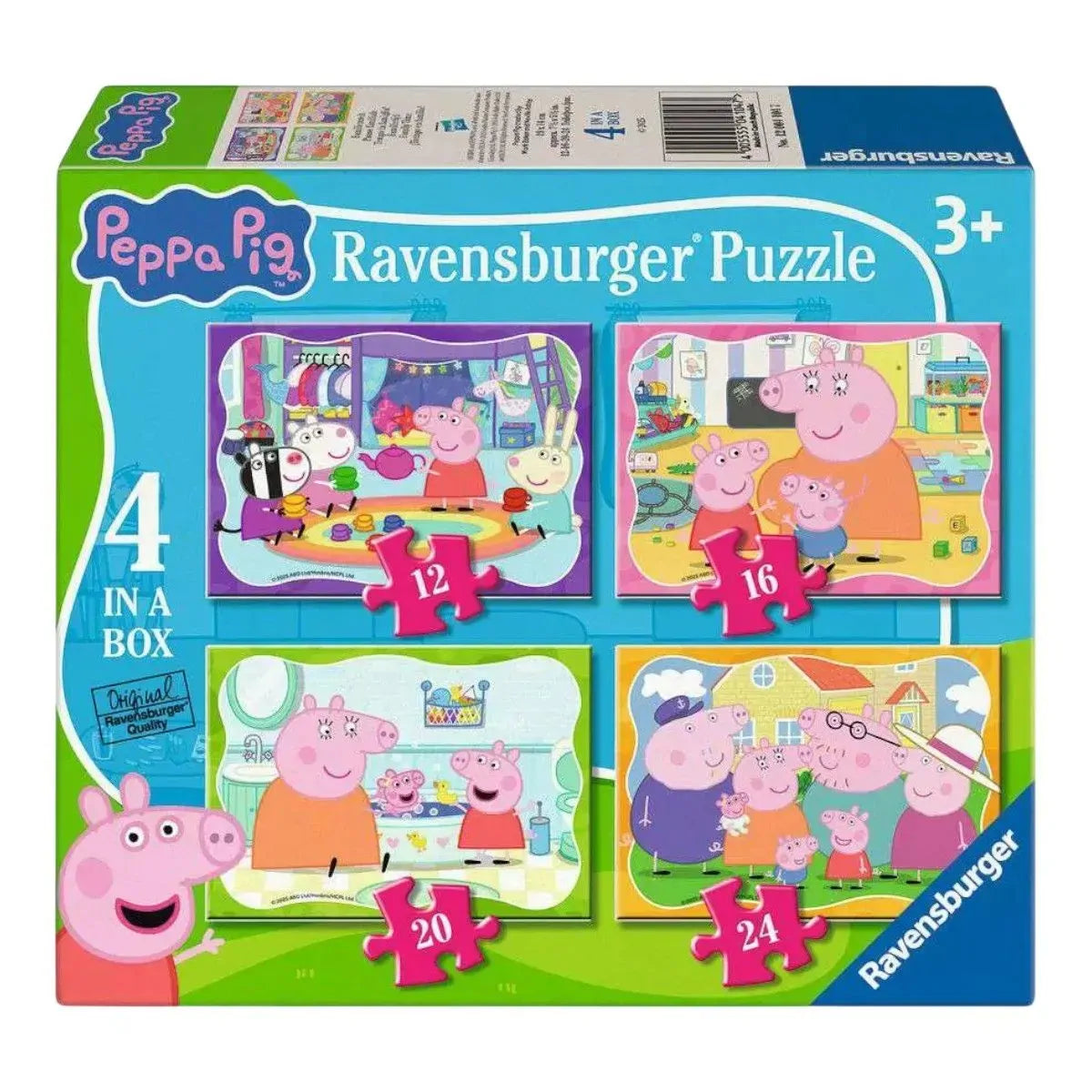 Ravensburger Multi Jigsaw Puzzle Peppa Pig Family Time