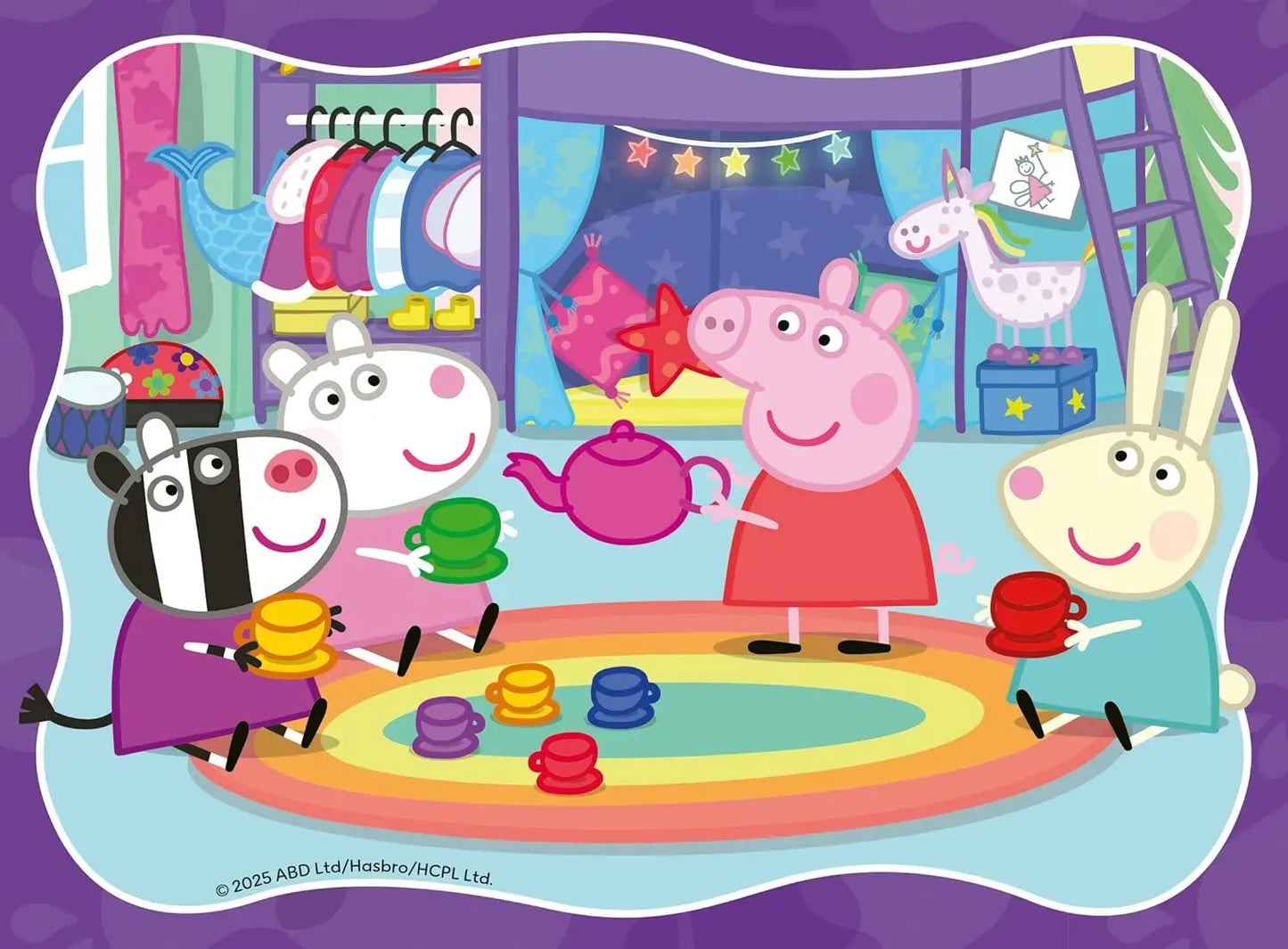 Ravensburger Multi Jigsaw Puzzle Peppa Pig Family Time