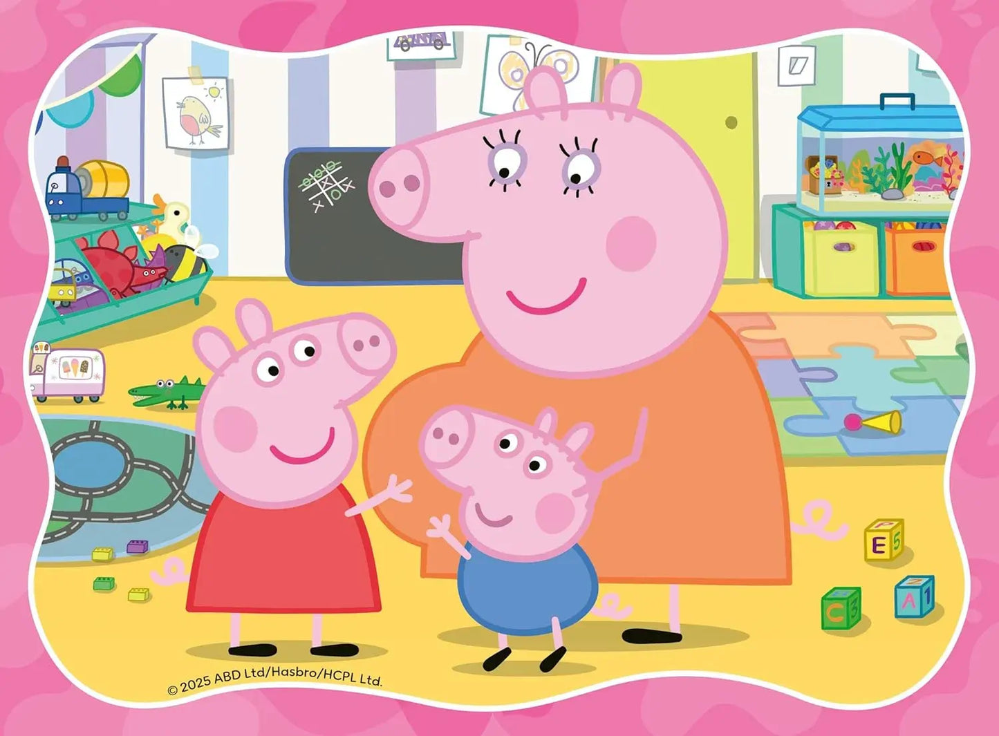 Ravensburger Multi Jigsaw Puzzle Peppa Pig Family Time