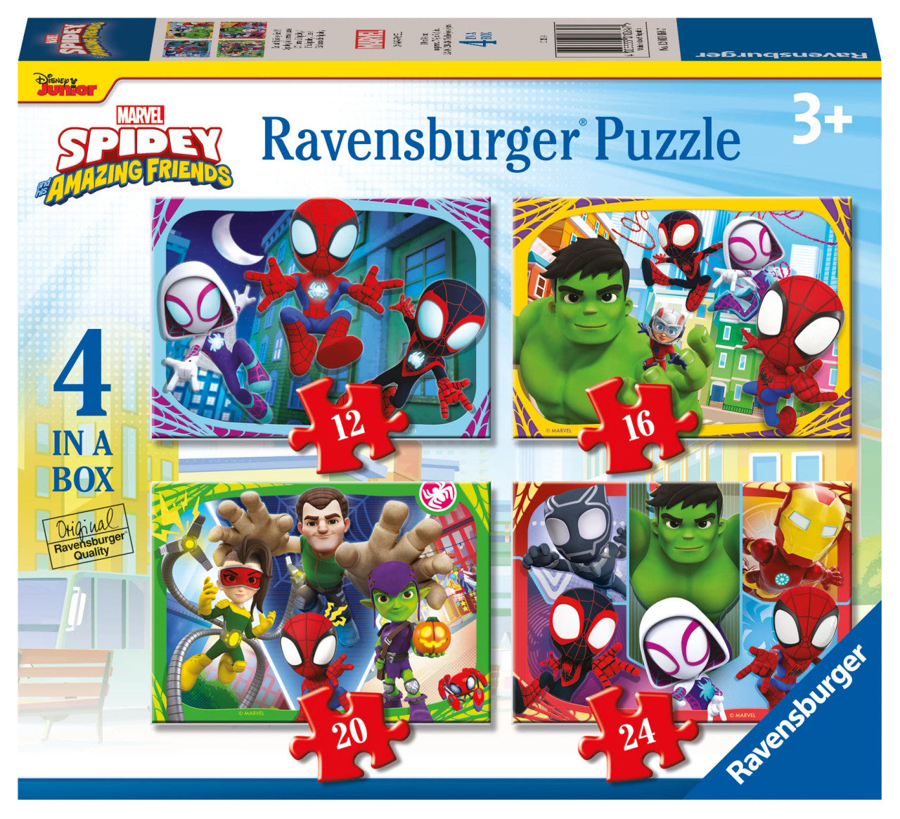 Ravensburger Multi Jigsaw Puzzle Marvel Spider-Man and Friends