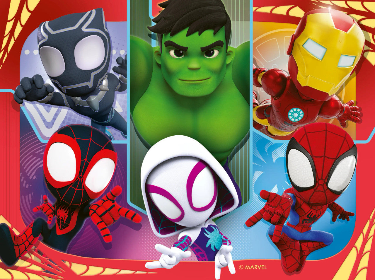 Ravensburger Multi Jigsaw Puzzle Marvel Spider-Man and Friends