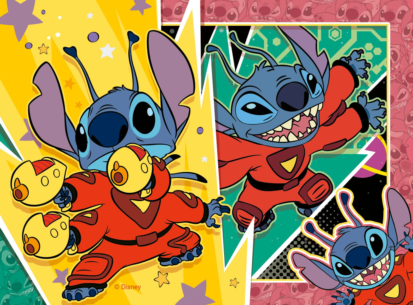 Ravensburger Multi Jigsaw Puzzle Stitch Vacy Mode
