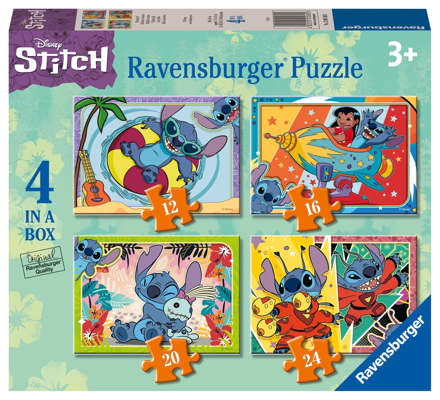 Ravensburger Multi Jigsaw Puzzle Stitch Vacy Mode