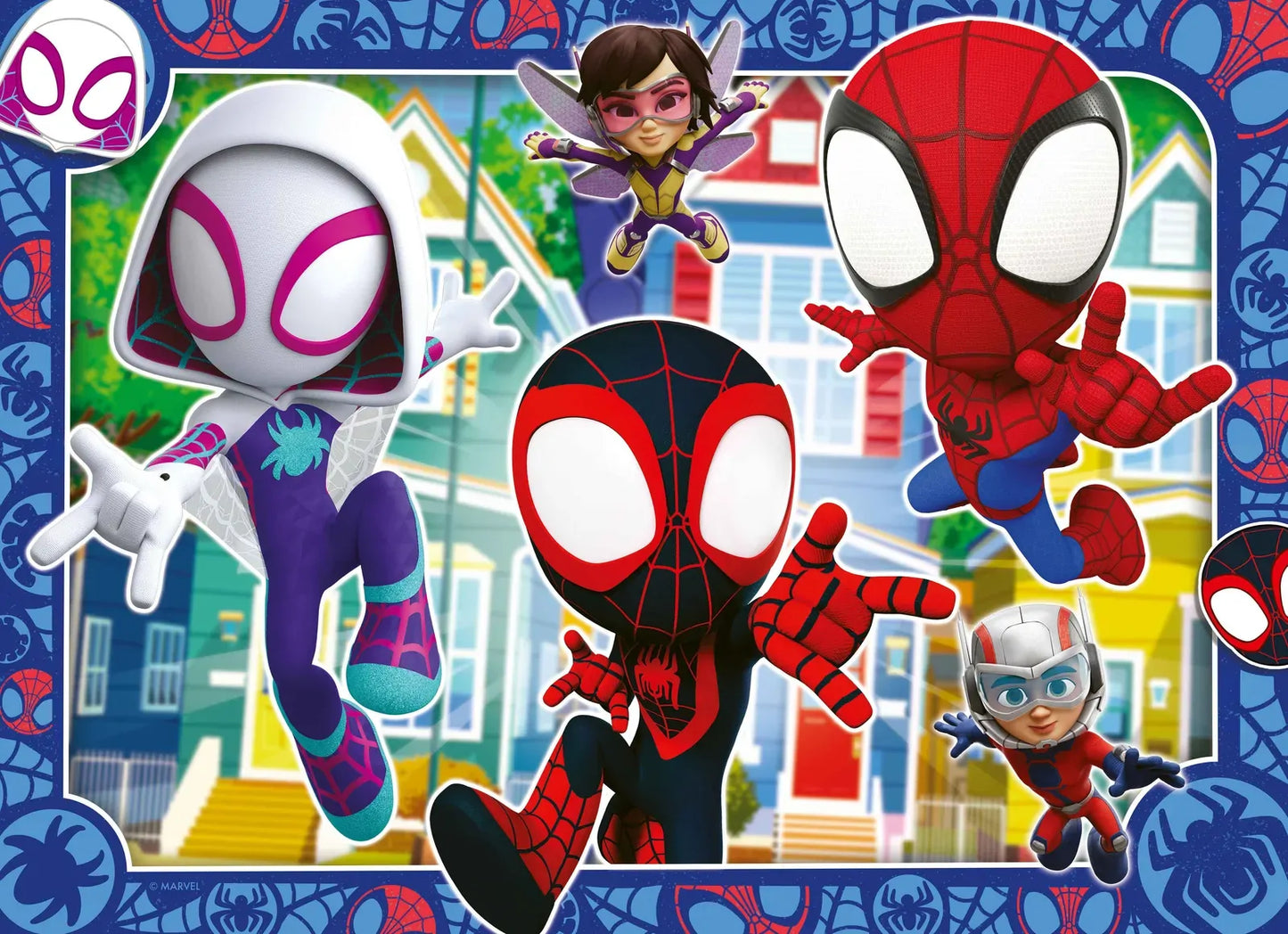 Ravensburger Spidey's Team Bumper Pack 4 x42pc