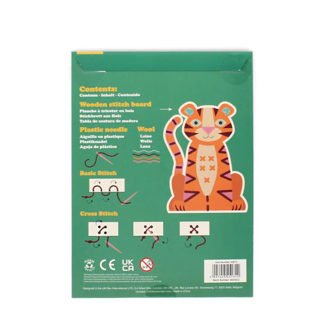 Rex London Learn To Sew Tiger