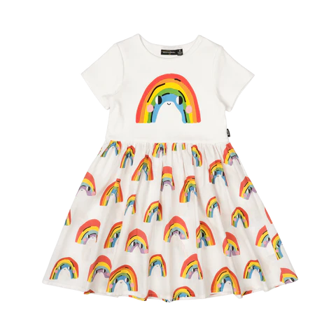 Rock Your Baby Over The Rainbow T-Shirt Dress