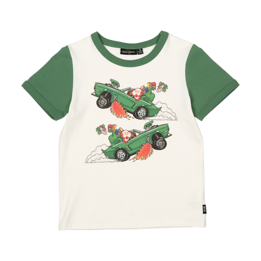 Rock Your Baby Christmas Rally Ringer Tee