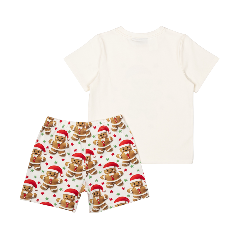 Rock Your Baby Gingerbread Man PJ Set