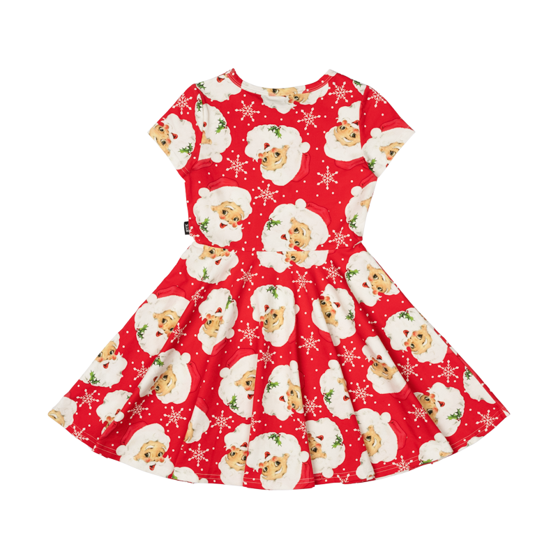 Rock Your Baby Retro Santa Waisted Dress