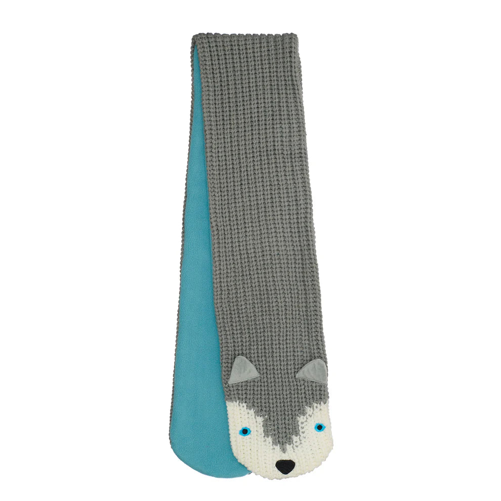 Rockahula Husky Dog Knitted Scarf